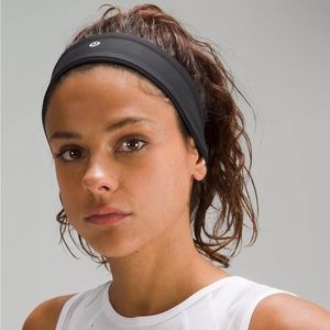 2 Pack Black Lululemon Fly Away Tamer Headbands